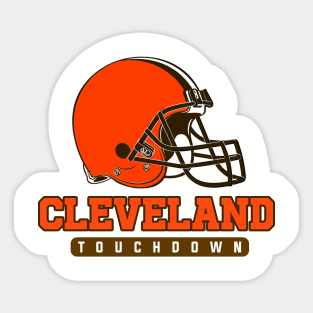 Cleveland Football Team Sticker